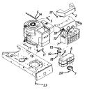 Part Location Diagram of 36365 Ryobi Exhaust Gasket